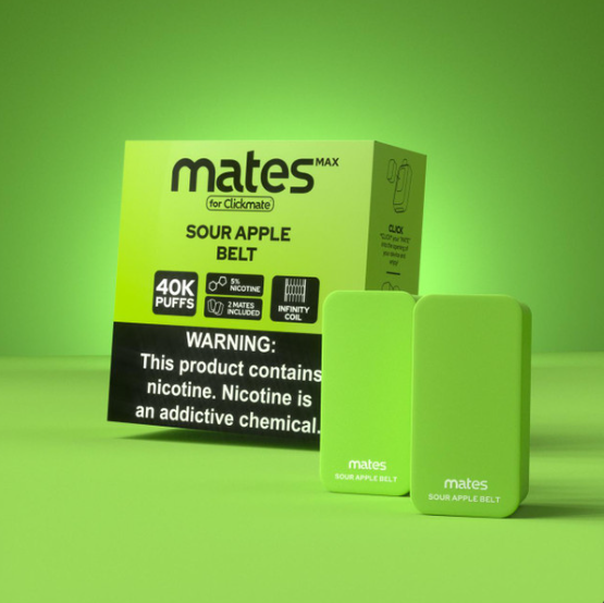 Clickmate Max 40K - Sour Apple Belt