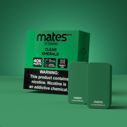 Clickmate Max 40K - Clear Emerald