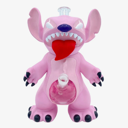 Silicone Stitch Water Pipe - 11” - Silicone/Vinyl