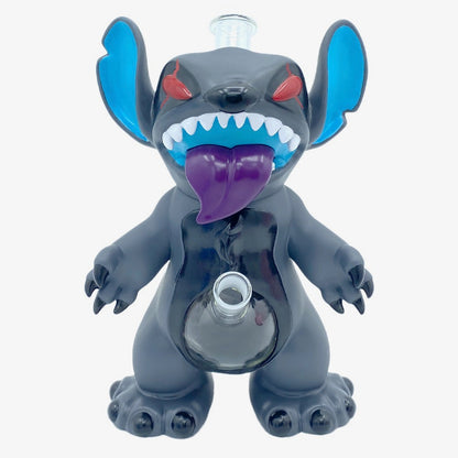 Silicone Stitch Water Pipe - 11” - Silicone/Vinyl