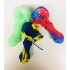 Silicone Handpipe with Tool